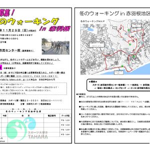 冬のウォーキング in赤羽根