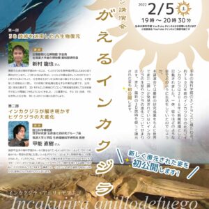 インカクジラ　イベントチラシ