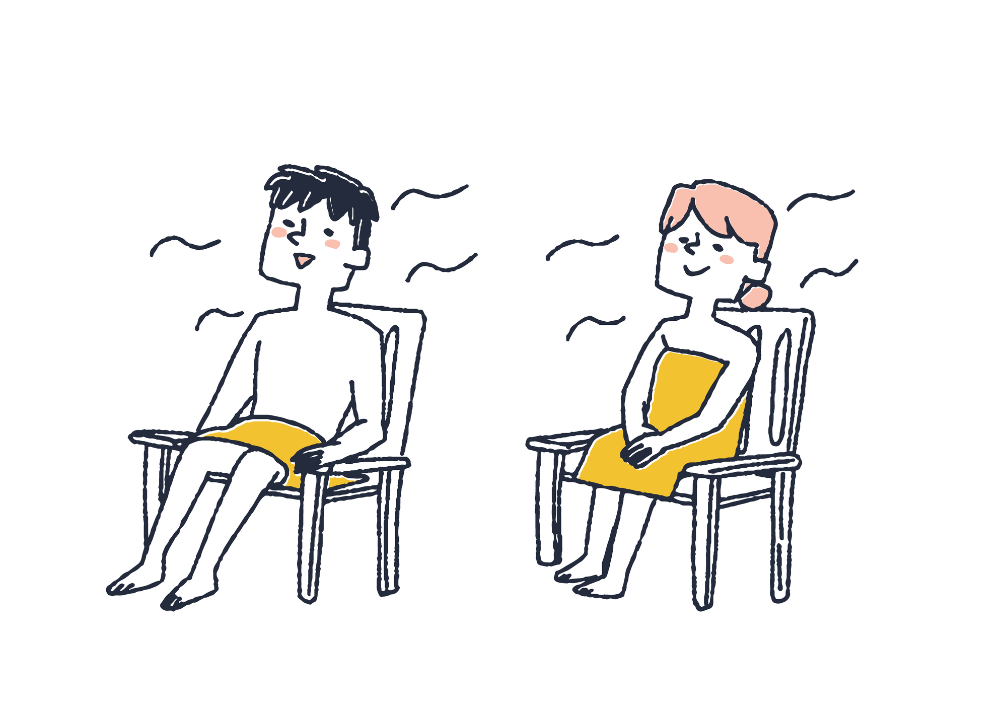 サウナイラスト