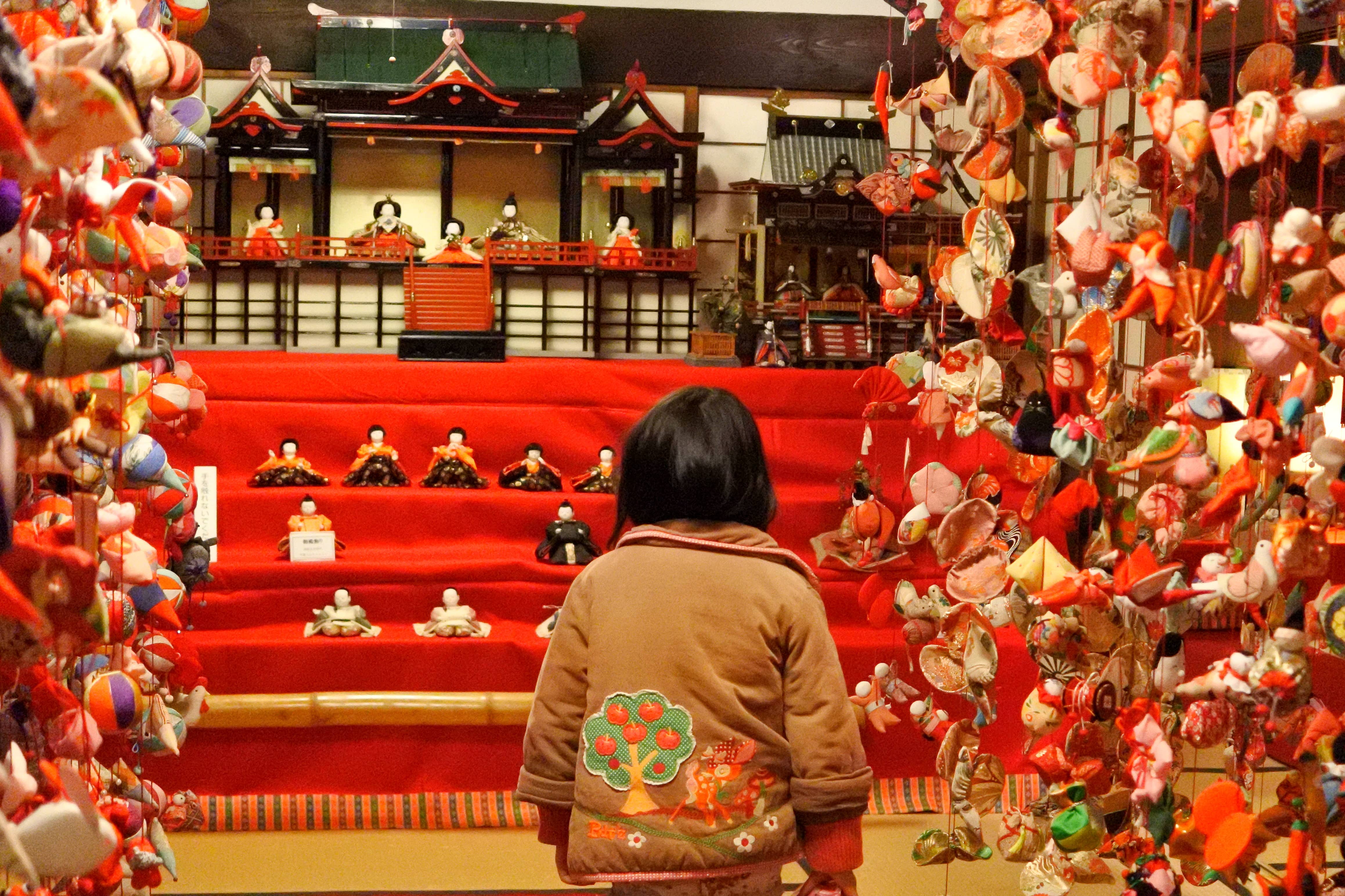 二川宿本陣のひなまつり_つるし雛