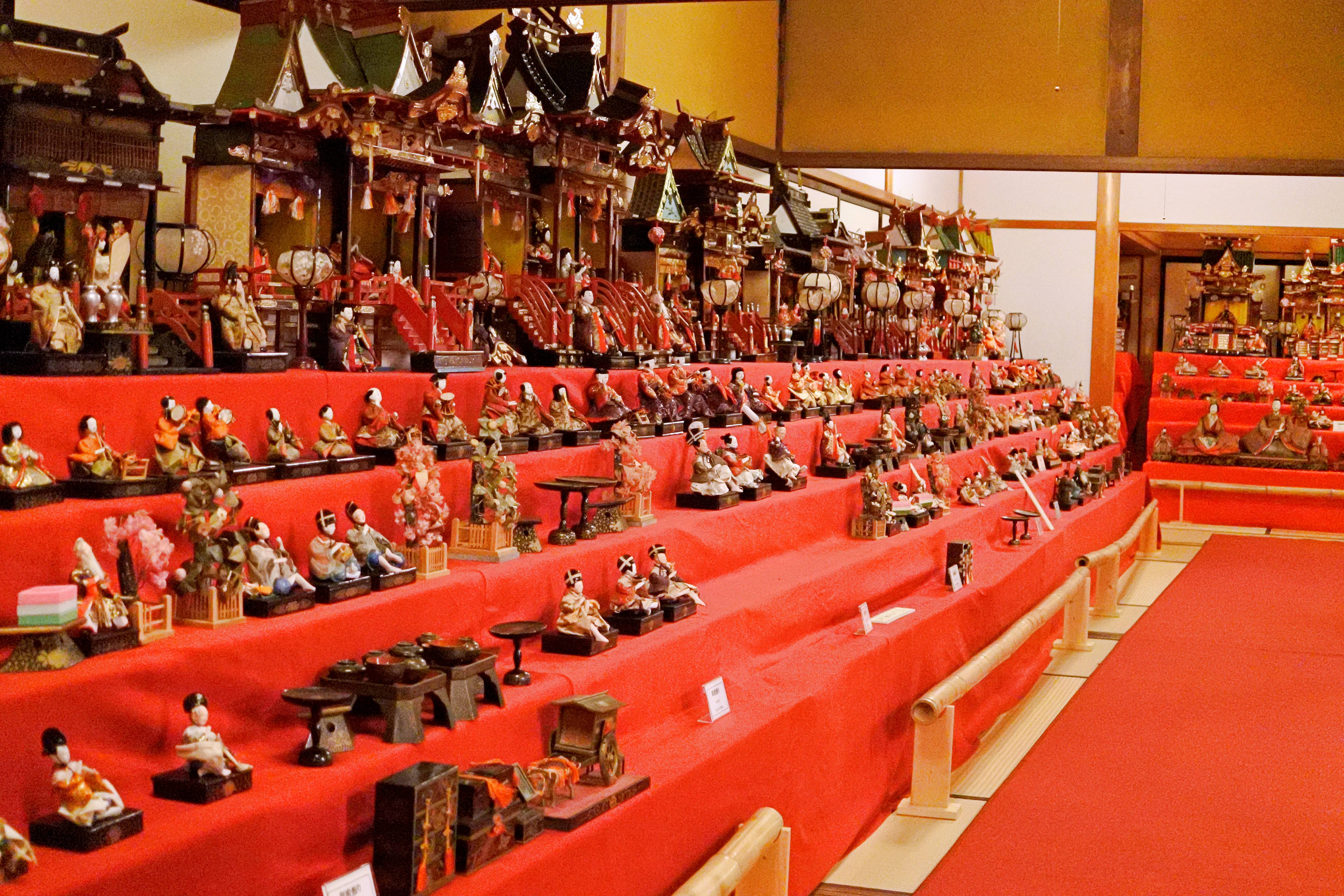 二川宿本陣のひなまつり_御殿飾り