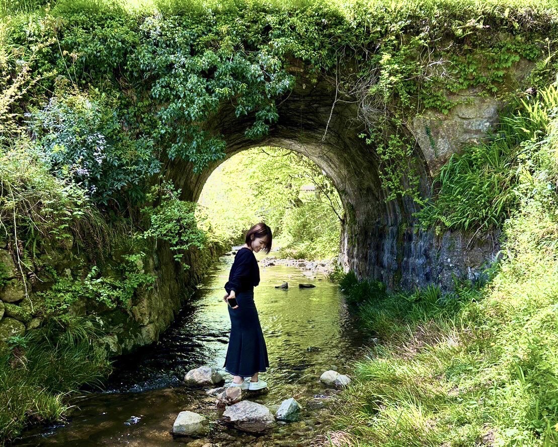 門谷小学校石橋