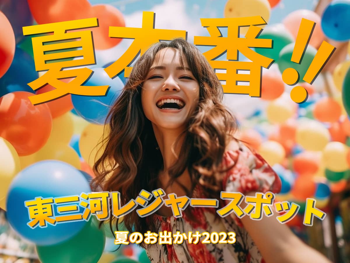 東三河夏のレジャースポット