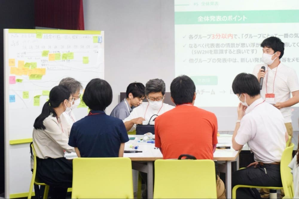 TOYOHASHI AGRI MEETUP_マッチングプログラムday1発表の様子