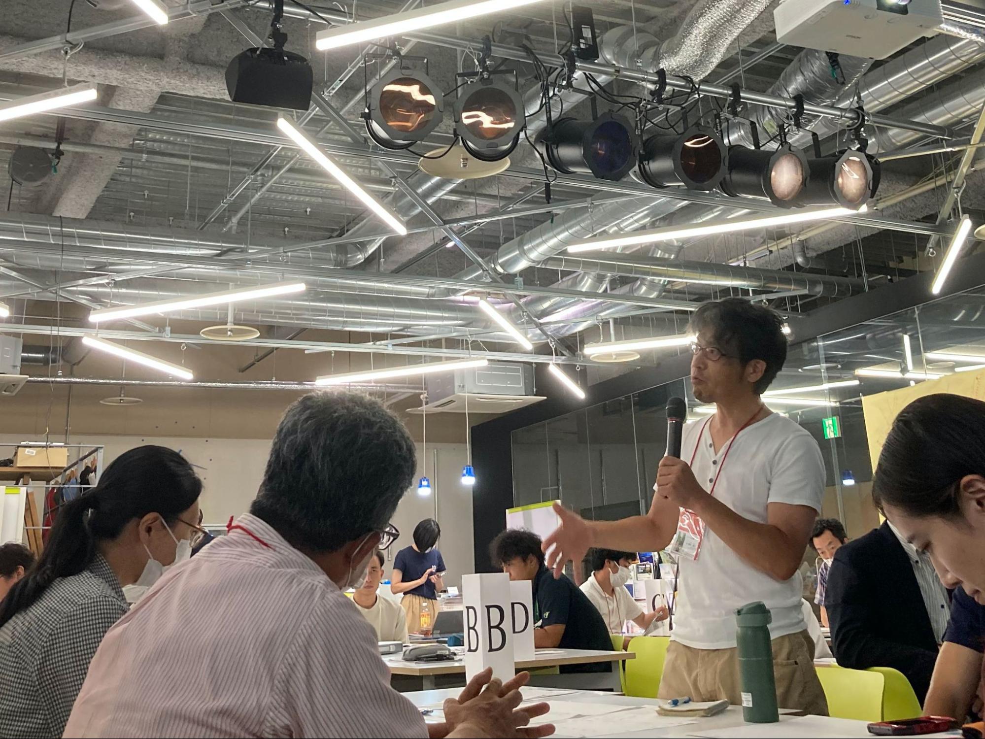 グループワーク発表の様子