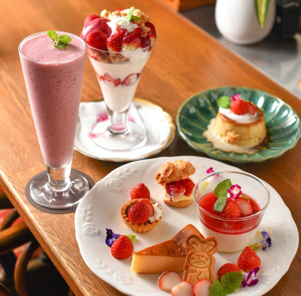 いちごスイーツ4種