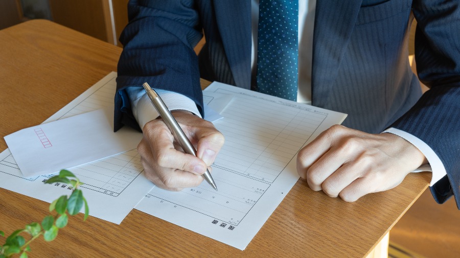 履歴書の書き方サラリーマン