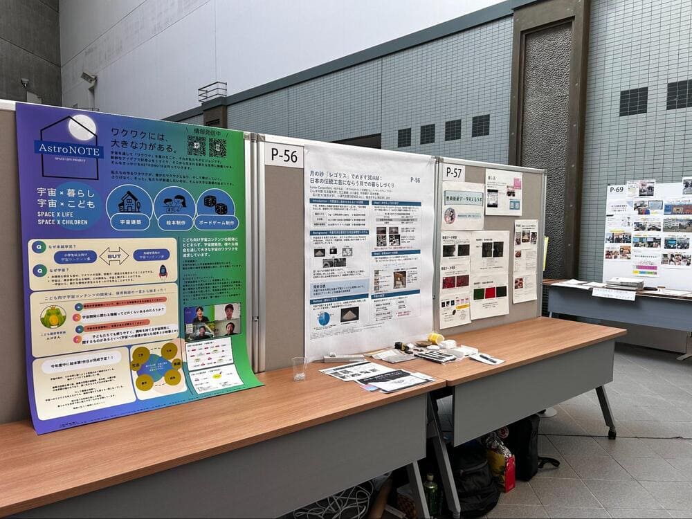 超異分野学会ポスター展示の様子